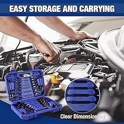 WORKPRO 22-piece Ratcheting Wrench Set with