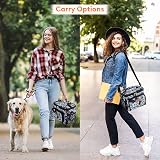 Lifewit Insulated Lunch Bag 9L Leakproof With Adjustable Strap Flower Design view 7