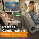 CARAMAZ Car Window Shades for Baby 51x31 cm Pack of 2 UV Certified view 3