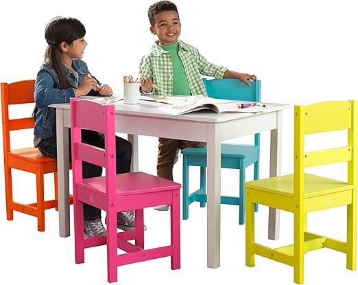Highlighter Table and 4 Chair Set