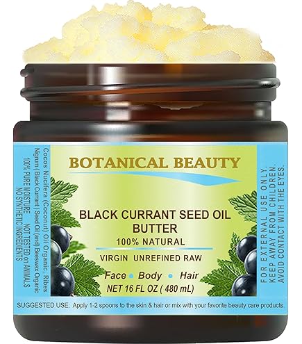 Amazon.com: Botanical Beauty BLACK CURRANT SEED OIL BUTTER 100