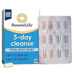 Renew Life 3-Day Cleanse Total Body Reset 2-Part