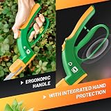 GRÜNTEK Grass Shears Swift 380 mm 360° Rotating Blade Ergonomic Grip view 4