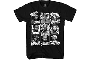 WWE Superstars Grid Roman Reigns John Cena Becky Lynch Boys Youth T-Shirt