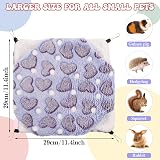 Dacitiery 2 Pack Double Layer Pet Cage Hammock 29x29cm Small Animals view 3