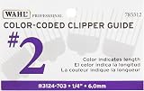 Wahl Professional Purple Comb Attachment #2 6mm 1/4 Inch Clipper Guard view 2