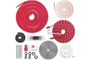 CT Sounds 4 Gauge CCA Complete Amp Wiring Install Kit, AMPKIT-4GA-PRO