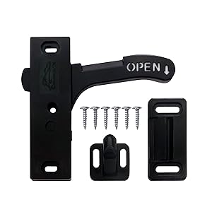 Camp'N - RV Screen Door Latch- Handle (Right Hand) for RV, Trailer, Camper, Motor Home, Cargo Trailer - OEM Replacement (RH)