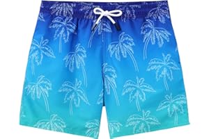 ECGK Boys Swim Trunks Toddler Swim Shorts Little Boys Bathing Suit Swimsuit