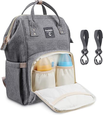 amazon ベビーケア用おむつバッグバックパック 多機能防水トラベルバックパックおむつトートバッグ 大容量クリエイティブファッションパッケージお母さんとお父さんのための最高の贈り物 大きいボトル用 ベビー マタニティ ベビー マタニティ 通販