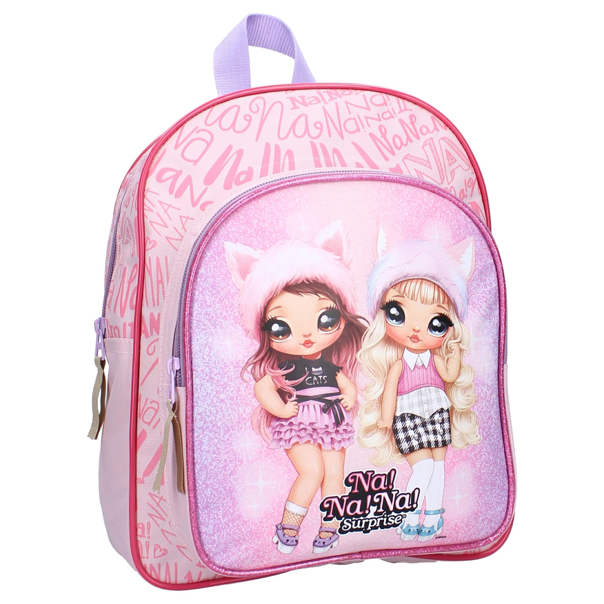 Vadobag Backpack Na!Na!Na! SURPRISE FEELING FABULOUS Katherine Whiskers and Paula Purrfect - Backpack - Color pink - size 30x25x11 cm, pink, One Size