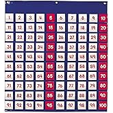 Learning Resources Hundred Pocket Chart - Math Manipulatives, Numbers, Ages 5+