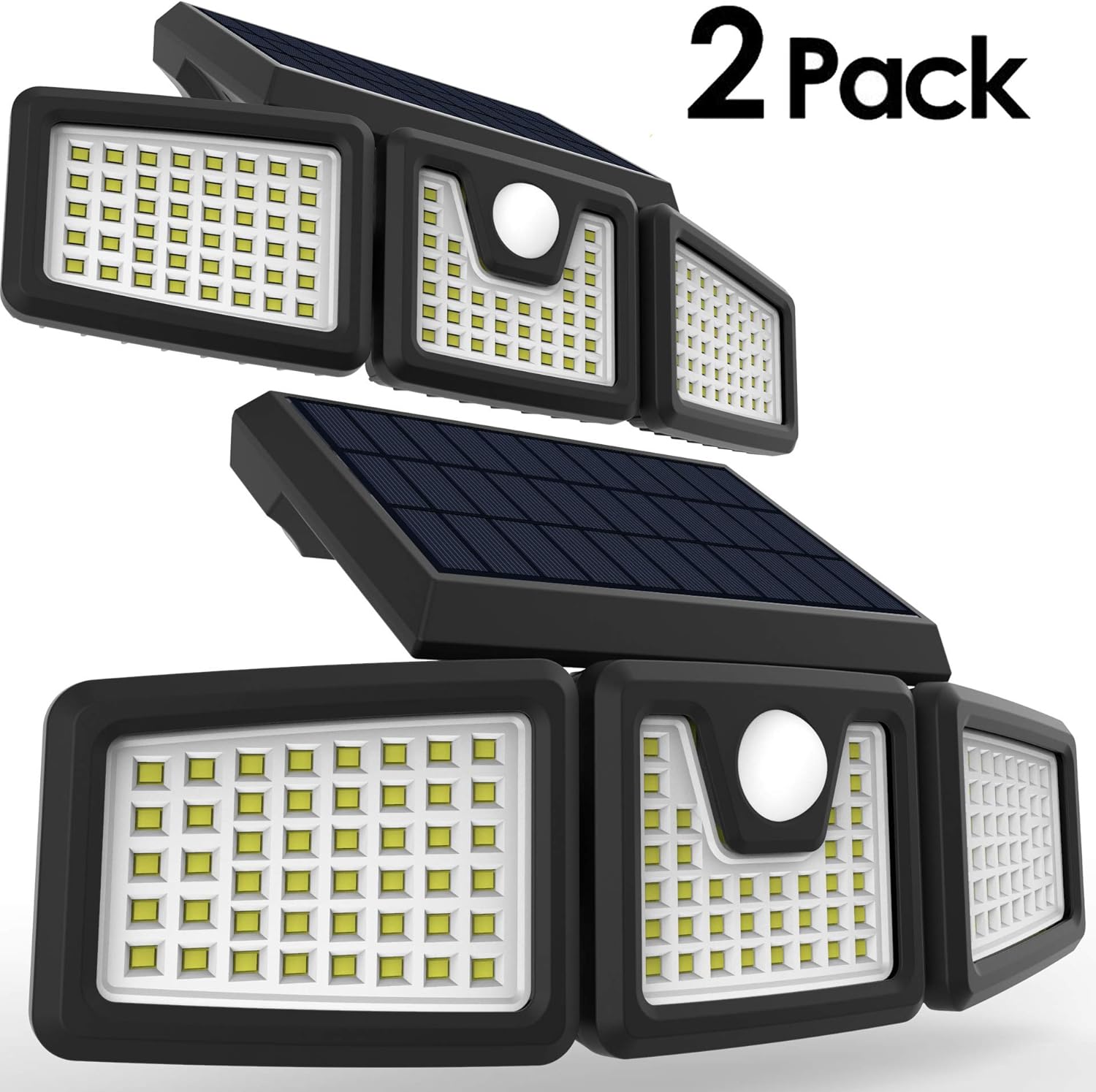 Solar Lights, PERFECTDAY Solar Motion Sensor Light Super Bright Outdoor