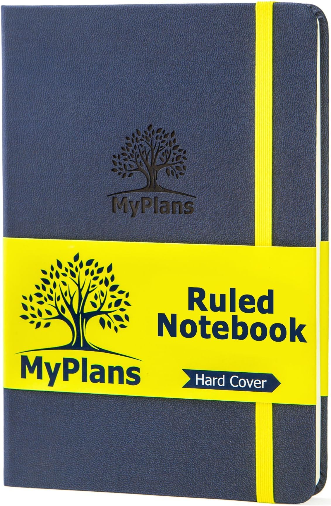 MyPlans Notebook - RULED - A5 (5 x 8.25) Size Bullet Journal - Premium Thick Paper 120gsm - Classic Writing Notebook