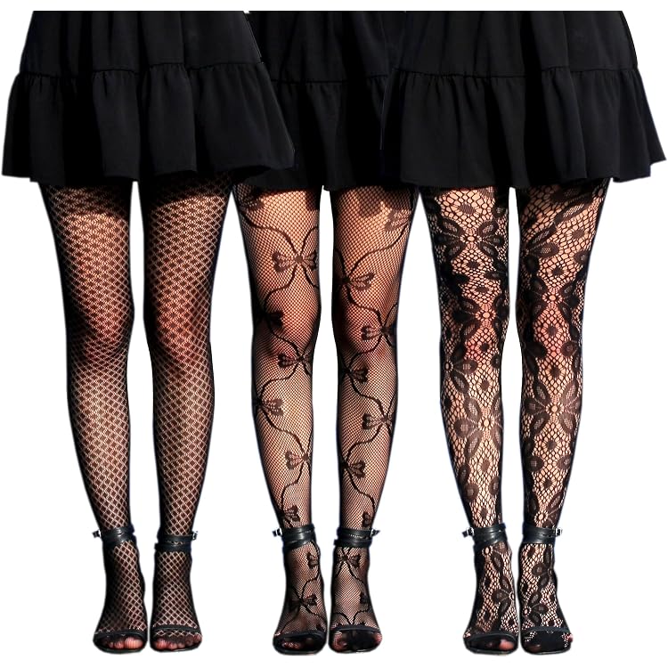 Collant Noir Avenue Plus/Queen Size - Taille C - Transparent - Fabriqué Aux USA