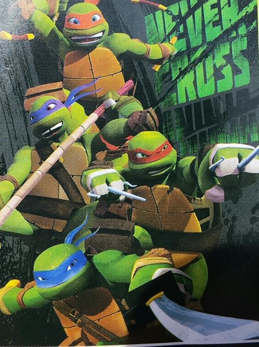 Amazon Com Teenage Ninja Mutant Turtles Silk Touch Throw Blanket Home Kitchen