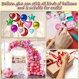 Yiapinn 600 PCS Balloon Glue Dots Double Sided Removable Tape 2 Rolls view 6