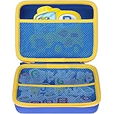 Peyyargo Storage Case Compatible with Leapfrog Fridge Phonics Magnetic Letter Set (Blue + Yellow)