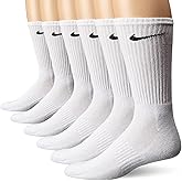 Nike unisex-adult Performance Cushion Crew Socks With Band (6 Pairs)