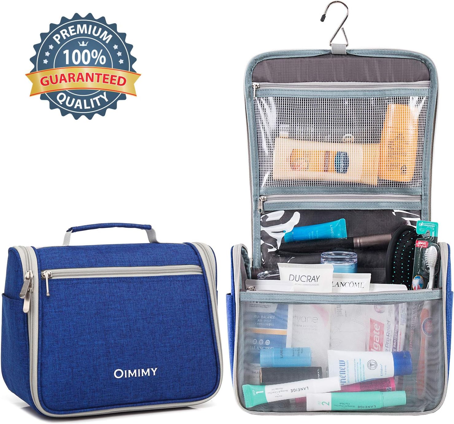 Travel Toiletry Bag Hanging Bathroom Cosmetic Organizer Bag for Women Men Waterproof