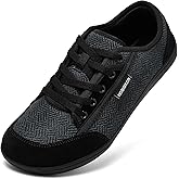 HOBIBEAR Barefoot Shoes for Women Men Zero Drop Sole Wide Toe Box Walking Sneakers