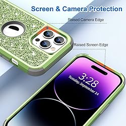 Hython for iPhone 14 Pro Max Case, Heavy Duty