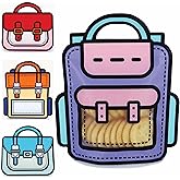 Bulk Gift Bags for Kids Birthday Party Supplies - Goodie Bag for Candy, Food, Snacks or Favors with Resealable Ziplock Seal (Purple S 20)