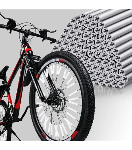 4Pcs Bike Spoke Reflectors Mtb Road Bike For-Warning Spoke