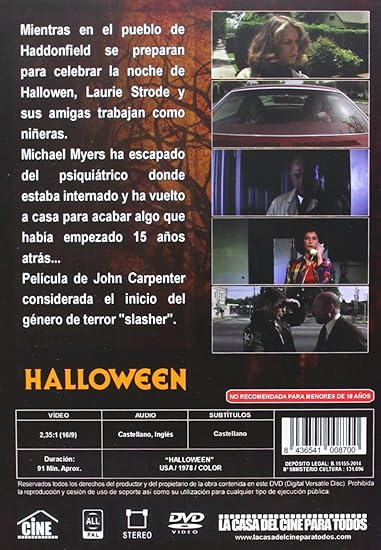 Amazon Com Halloween John Carpenter Jamie Lee Curtis Movies Tv