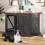 VOPEAK Farmhouse Dog Crate Furniture, Heavy Duty