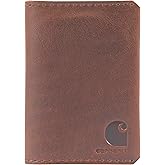 Carhartt Men's Craftsman Leather Wallets, Available in Multiple Styles and Colors