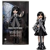 Monster High x Wednesday Addams Doll | Collector Wednesday Doll in Black Nevermore Academy Uniform with Thing and Backpack Accessories, Doll Stand