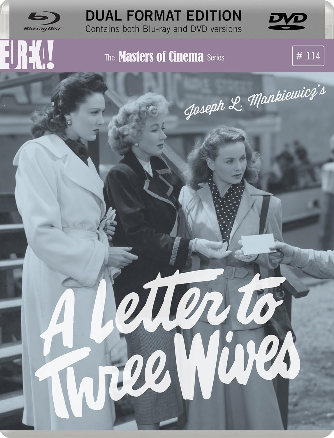 A Letter to Three Wives (1949) [Masters of Cinema] Dual Format (DVD & Blu-ray)
