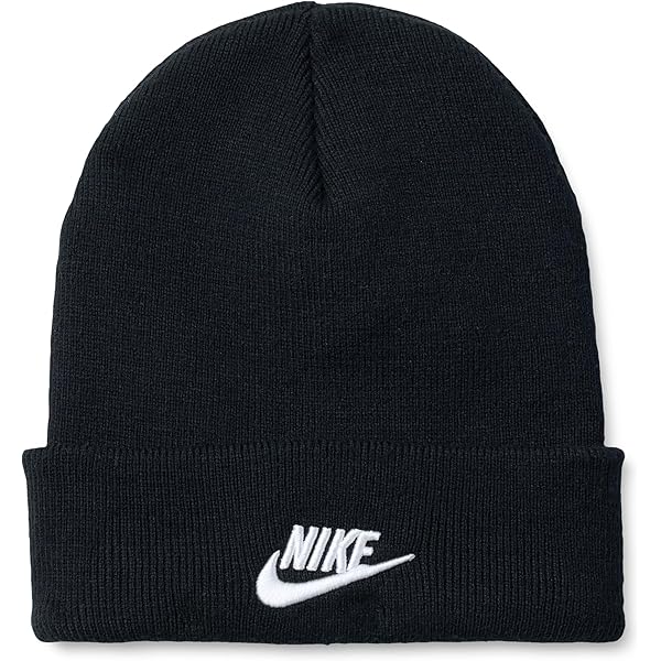 Nike Knit Hat Beanie Cap Logo Black, Unisex at Amazon Men's