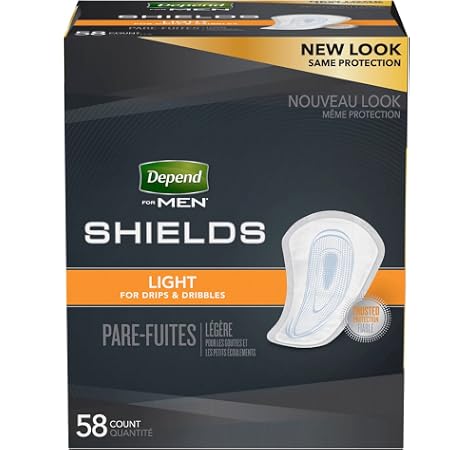 Amazon Com Depend Incontinence Guards For Men Maximum Absorbency 52 Count Packaging May Vary Health Personal Care