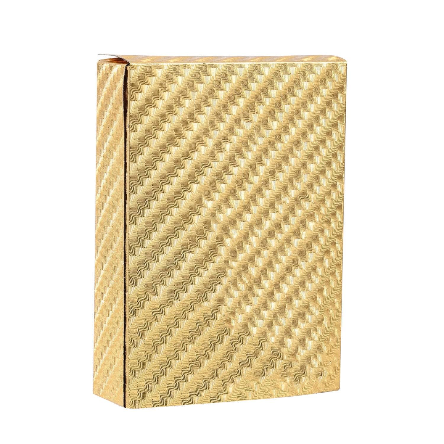 55 PCS Gold Cards Packs Rare Golden Cards Deck Box Gold Foil Card for Fans/Kids/Collectors Gifts (No Duplicates) (Gold-1)