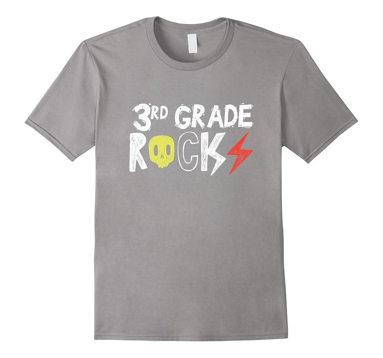 3rd Third Grade Rocks Tshirt Teacher Student Boys Girls