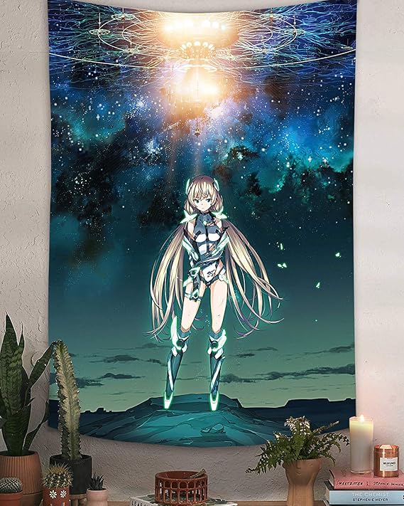 Amazon Com Simsant Anime Tapestry Expelled From Paradise Wall