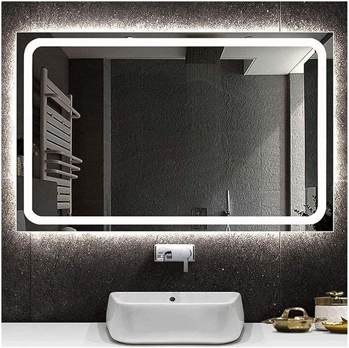 Mnjin Premier Housewares LED-beleuchtete Make-up-Kosmetikspiegel mit