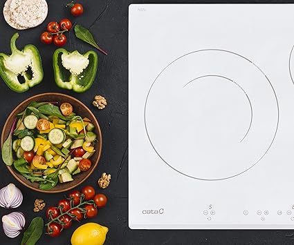 CATA IB 6030 WH (Integrado, con Placa de inducción, Blanco, 1200 W ...