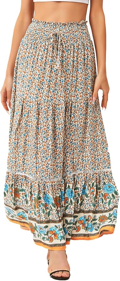 boho skirts on amazon