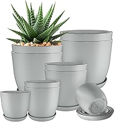 Utopia Home - Plant Pots Indoor with Drainage