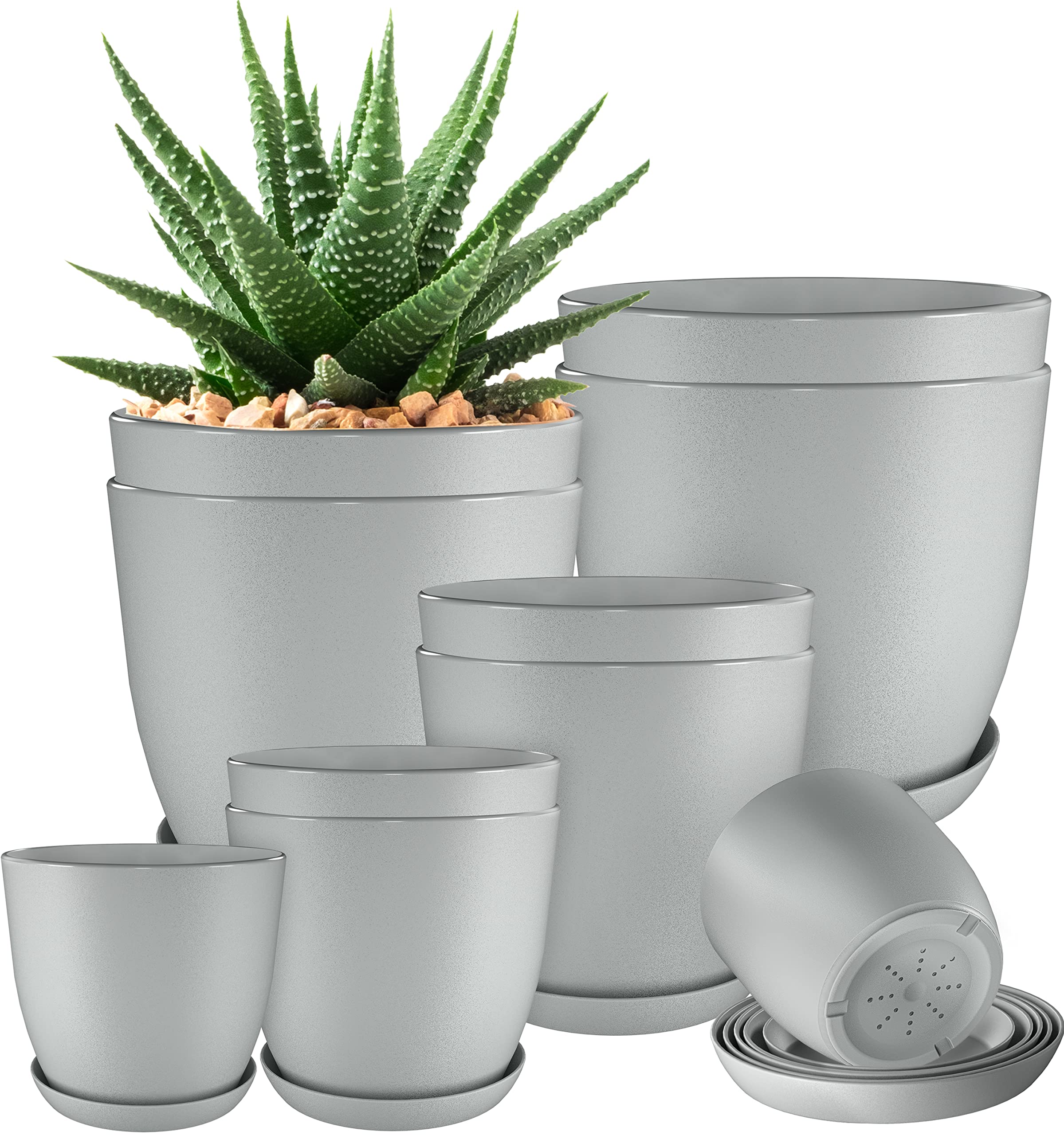 Utopia Home - Plant Pots Indoor with Drainage