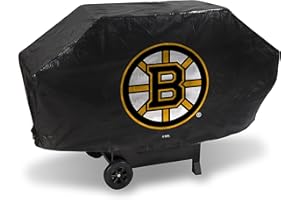 Rico Industries NHL Deluxe Grill Cover Deluxe Vinyl Grill Cover - 68" Wide/Heavy Duty/Velcro Staps