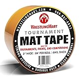 WrestlingMart Tournament Mat Tape Roll – Clear