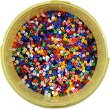 Hama Midi Beads Bucket 10,000 Assorted Colours Mosaic Craft Kit view 2