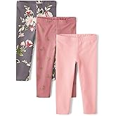 The Children's Place Baby-Girls and Toddler Printed Leggings, Multipacks