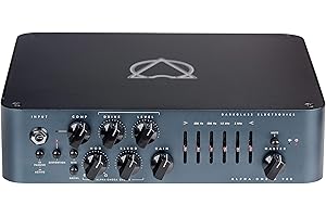 DARKGLASS ELECTRONICS Darkglass Alpha Omega 900, 900-watt Bass Amplifier Head w/Compressor, 6-Band Graphic EQ, IR Cab Sim, and MIDI