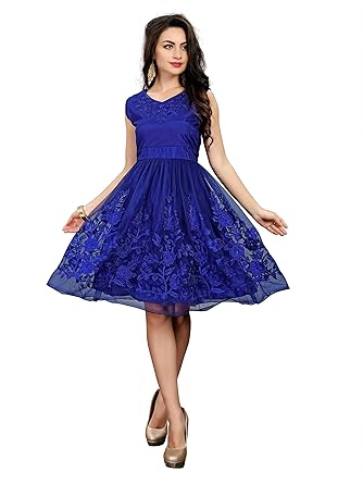 one piece dress with net