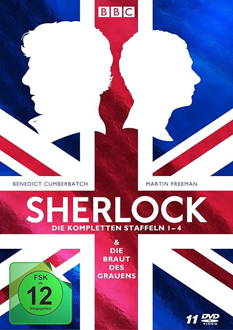 Sherlock - Die kompletten Staffeln 1-4 & Die Braut des Grauens